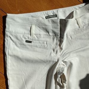 White Express Editor dress pants size 8